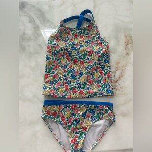 Mini Boden, Floral Kids Swim Set